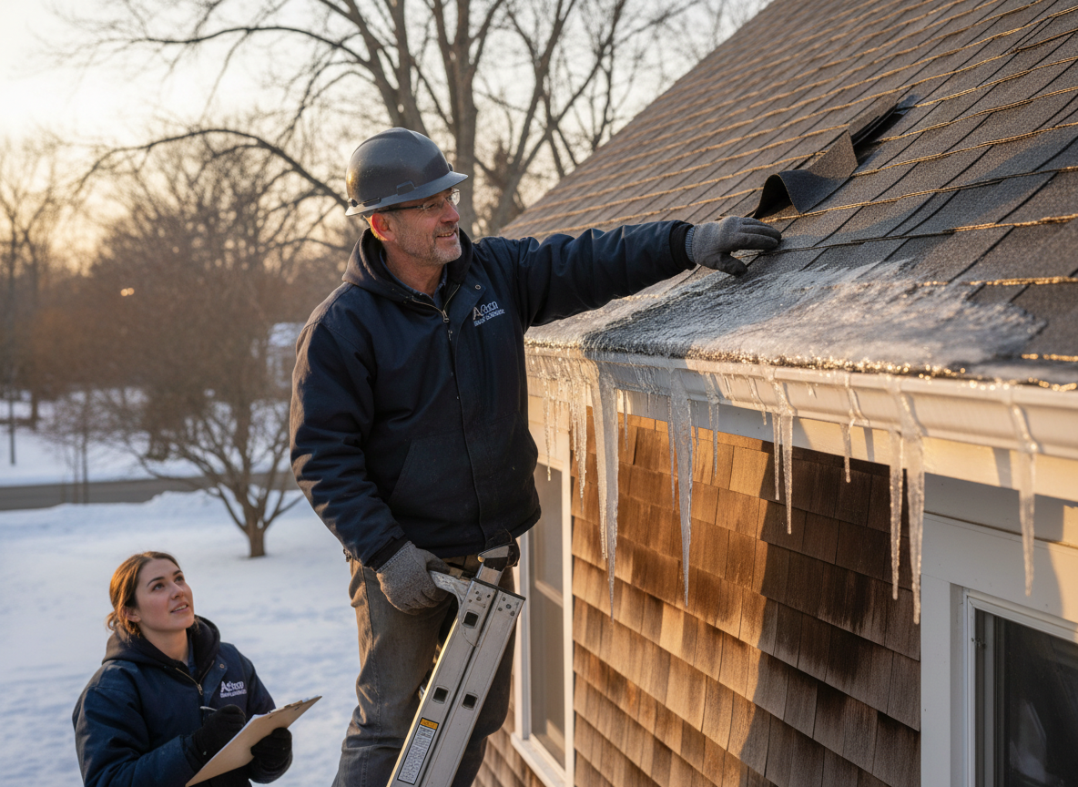 How to Check for Ice Dam Damage After a Massachusetts Winter
