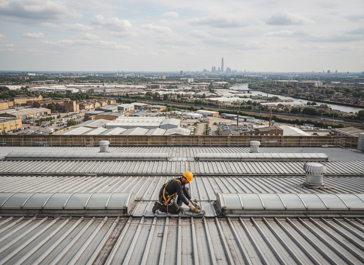 Industrial Roofing in Acton