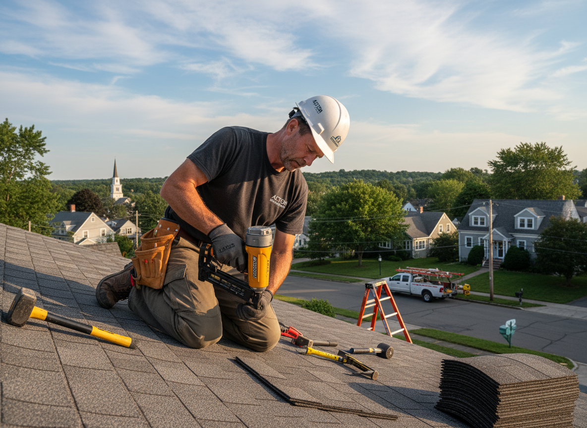 Local roofing contractor in Acton
