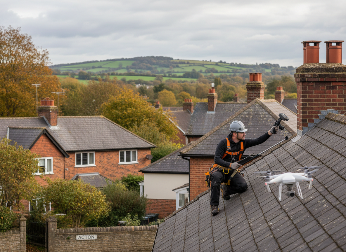 Roof inspection services in Acton